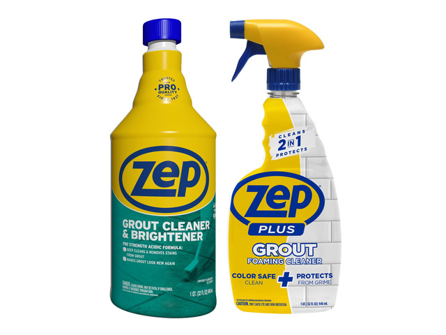 Grout Cleaner and Brightener - ZU104632 - Deep Cleaning Formula Plus Grout Foaming Cleaner - R54212-2-in-1 benefits Deep Clean plus Everyday Clean...