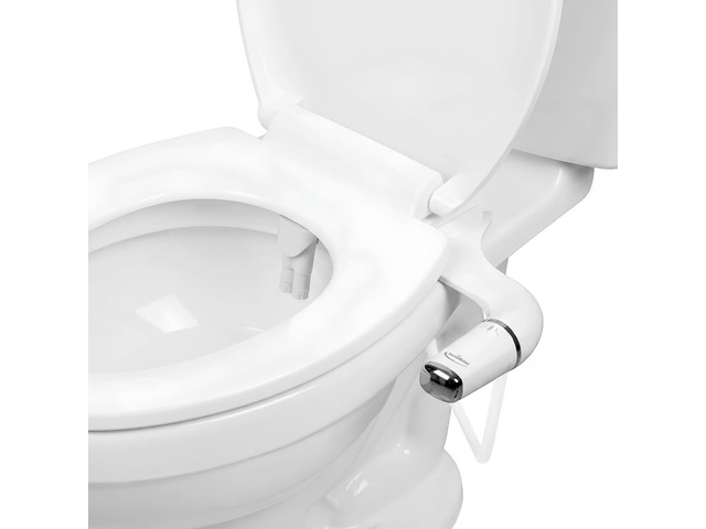 Bidet Attachment for Toilet - Ultra-Slim Hygienic Bidet Attachment For Existing Toilets - Bidet Toilet Seat Attachment with Pressure Controls -...