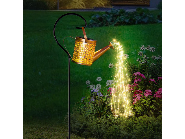 Solar Watering Can Light - Solar Light Yard Decorations Outdoor Garden Decor Lights for Yard, IP65 Waterproof Hanging Lantern Lights, Outside...
