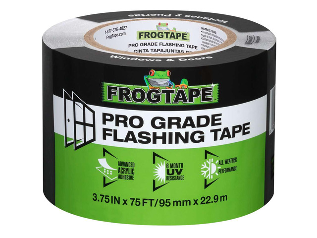 Pro Grade Flashing Tape for Windows & Doors, 3.75 Inch Width - 75 Foot Roll, All Weather & UV Resistant Flashing Tape with Advanced Acrylic...