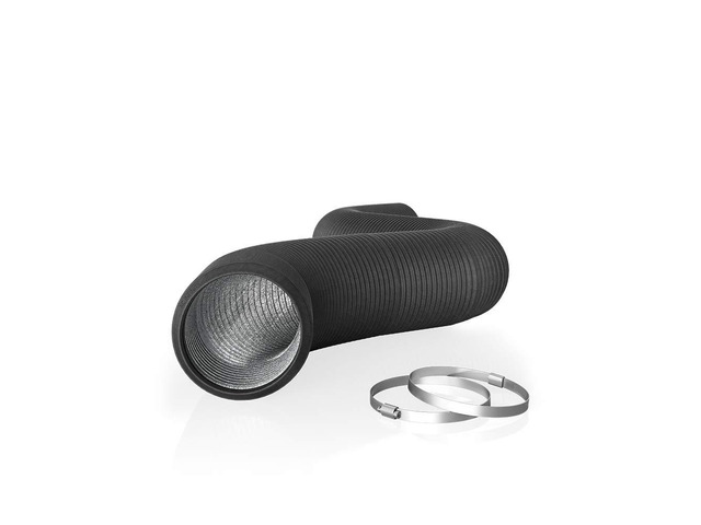 Flexible 100mm Aluminum Ducting, Heavy-Duty Four-Layer Heavy-Duty Four-Layer Protection, 8-Feet Long for Heating Cooling Ventilation and Exhaust