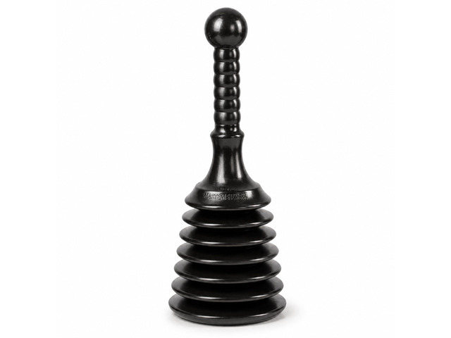 MPS4 Sink & Drain Plunger for Kitchen Sinks, Bathroom Sinks, Showers, and Bathtubs. Small and Strong Design with Large Bellows Commercial &...