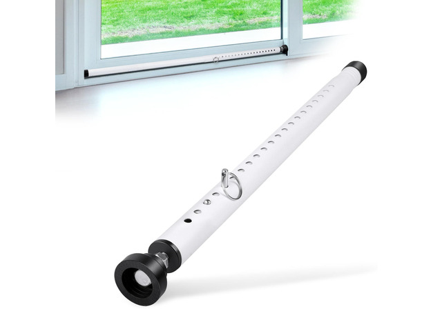 Sliding Door Security Bar, 17-50 inch Adjustable, Window Security Bar with Rubber Tips, Sliding Door Lock Bars, for Window Safety Bars Home...