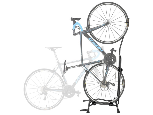 Upright Bike Stand Floor - Vertical & Horizontal Bicycle Stand Bicycle Storage - Safe & Secure Bike Storage Rack - for Wheels Sizes up to 29' -...