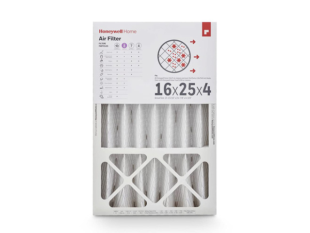 16x25x4 MERV 8, AC Furnace Air Filter, 1 PACK (CF408F1625-1PKAM)(Actual Dimensions: 15.63 x 24.75 x 4.38 in.)