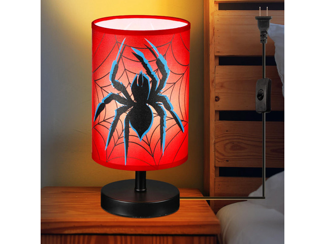 Spider Table Lamps Gifts 3 Colors Dimmable Lights 11.02 x 5.12 Inch Spider Night Light Bedroom Bedside Lamps for Room Bedroom Desk Home Decor...