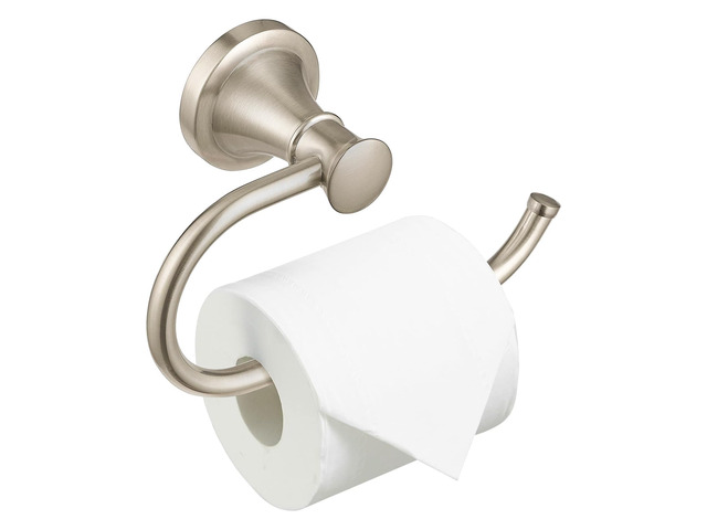 Toilet Paper Holder Wall Mount Bathroom Tissue Holder Brushed Nickel Pivoting Tissue Roll Holder, High Quality Stainless Steel Hand Towel Ring...