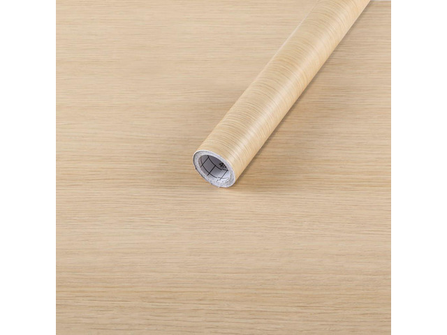 Arthome 16.5' x120''Peel and Stick Oak Wood Contact Paper Self-Adhesive Wall Paper,Decorative Vinyl Film for Countertop, Cabinets, Shelf, Drawer...