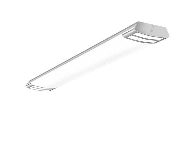 4FT LED Flush Mount Puff Lights, 40W 4500LM, 5000K Daylight White, 48 Inch Linear LED Kitchen Ceiling Lighting Fixtures for Laundry, Craft Room,...