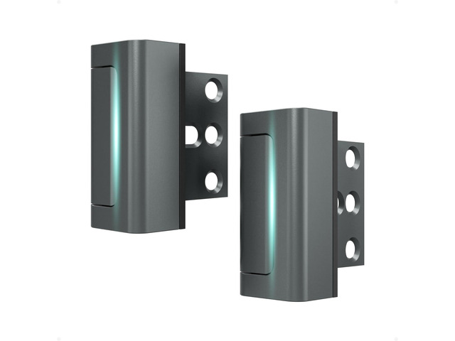 Home Security Door Reinforcement Lock, Childproof Safety Latch 2Pack Top Door Lock Stopper for Toddlers Safety, Prevents Home Unauthorized Entry,...