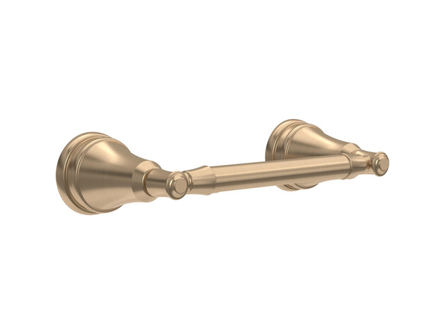 Mylan (1-Pack) Toilet Paper Holder Champagne Bronze Pivoting Tissue Roll Rod, Organization and Storage, Wall Mounteded Gold Bathroom Accessories...