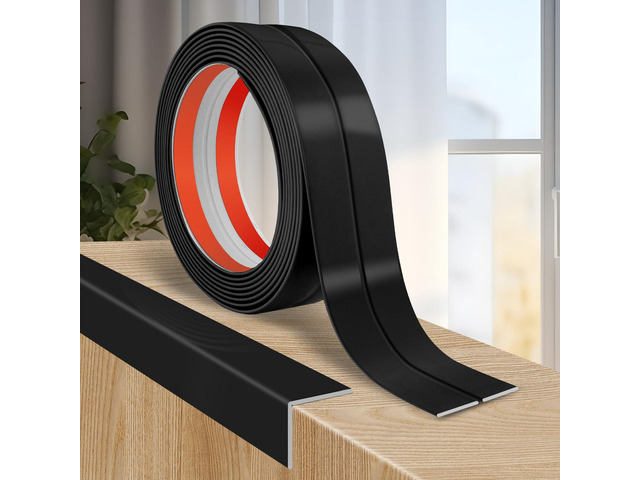 Wall Corner Protector Peel and Stick Corner Trim Molding Flexible Wall Corner Protectors Guards Self Adhesive Moulding Trim for Corner Edge,...