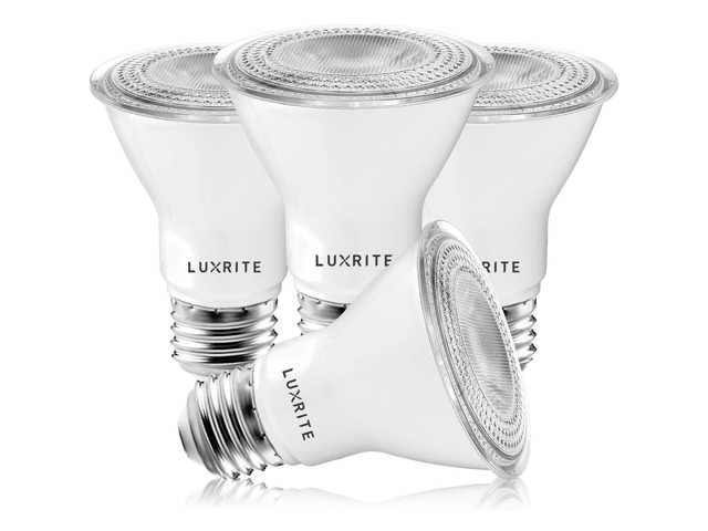 4 Pack PAR20 LED Bulbs, 50W Equivalent, 2700K Warm White, Dimmable LED Spotlight Bulb, Indoor Outdoor, 7W, 500 Lumens, Wet Rated, E26 Standard...