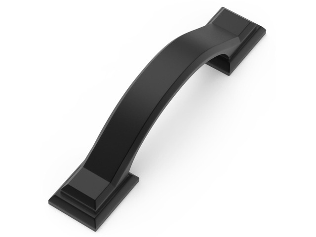 10 Pack 3 Inch Cabinet Pulls Matte Black Kitchen Cabinet Handles Zinc Alloy Drawer Pulls Solid Cabinet Hardware