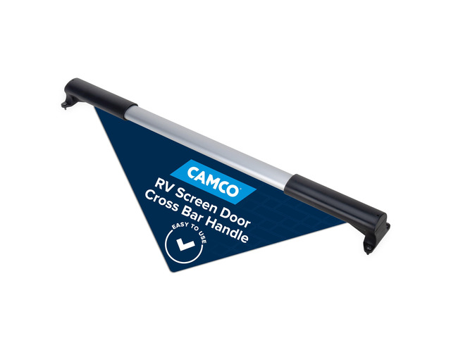 Camper/RV Screen Door Cross Bar - Protects the Screen Door & Allows for Easier Exit from Travel Trailer - Adjusts from 21-5/8-Inches to...