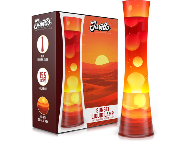 15.5' The Upgraded Motion Lamp, Sunset Decal Motion Light, Beautiful Home Decor, Living Room Bedroom Lamp, Relaxing Nightlight for Teens, Kids &...