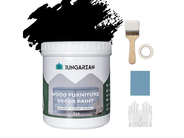 Furniture Paint Kit 5oz with Tools - Water-based & Low Odor No Sanding No Priming- Matte Finish Indoor Outdoor Wood Paint for Cabinets, Doors,...