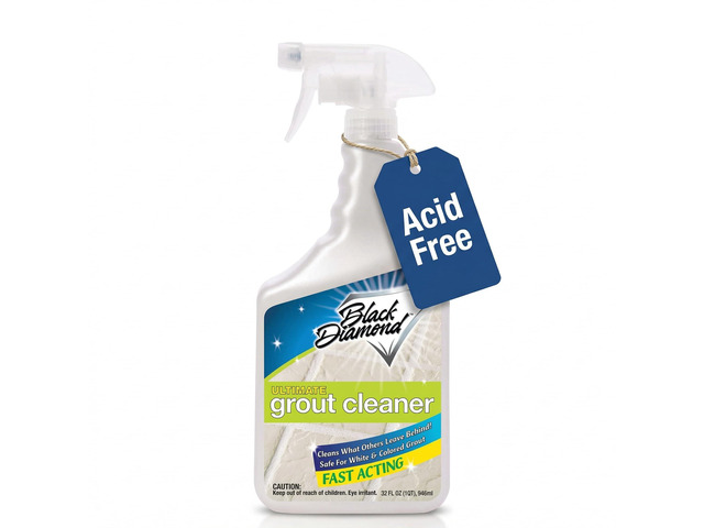 Ultimate Grout Cleaner for Tile & Grout, Acid-Free Stain Remover, 32 oz Acid-free formula deep cleans grout on tile floors. Safe for marble,...