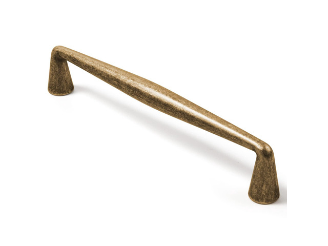 Vintage Retro Antique Brass Zinc Alloy Cabinet Handles - 5.03''(128mm) Hole Center Affordable Luxury Cabinet Pull Hardware for Bedroom, Kitchen, 6...