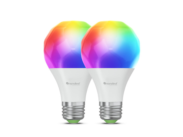 Essentials Smart Light Bulbs, Matter LED Bulbs A19 E26 60W 2PK Work with Alexa & Google Home, WiFi Lighting Bulbs with 16M+ RGBTW Color Changing,...