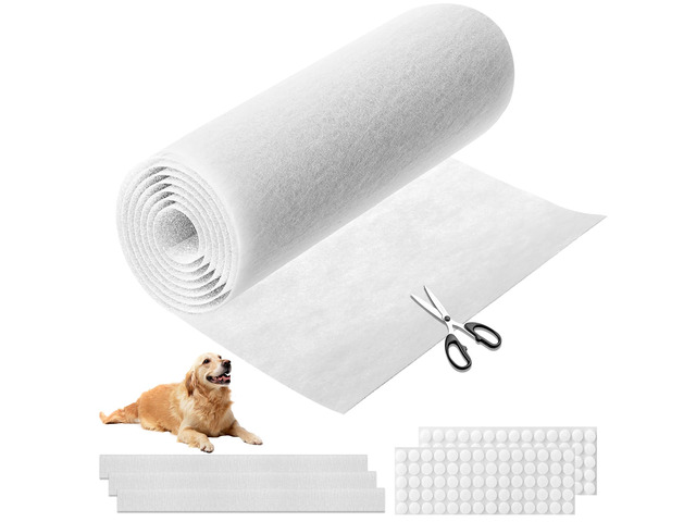 MERV 13 Air Filter Material -23 Ft² Cut to Fit Air Filter Media for Home HVAC, Furnace, AC & Purifier -Filters Dust and Pet Dander as Small as 0.3...