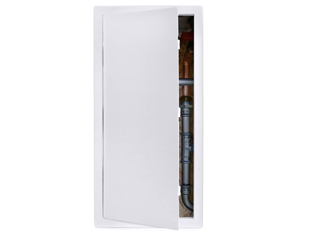 Access Panel 14x29 Inch, Wall & Ceiling Access Door for Plumbing Repair Lightweight Yet Durable Plastic Construction with Smooth White Finish....