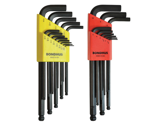 20199 Balldriver L-Wrench DoublePK, 10999 1.5-10mm & 10937 0.050-3/8'
