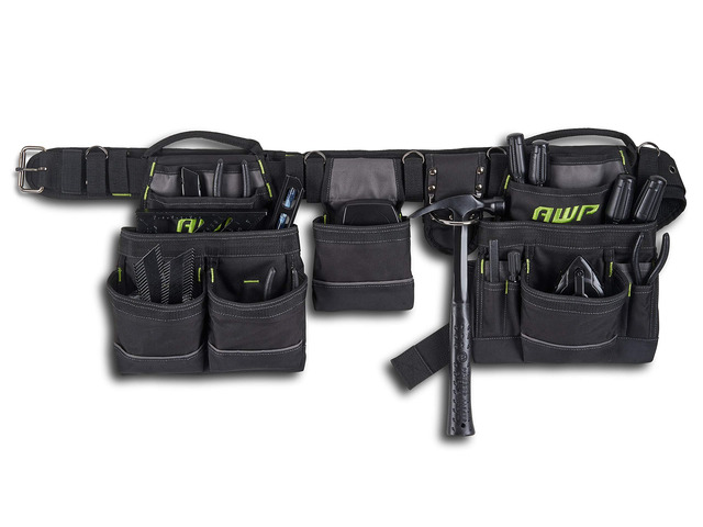 Tool Belt Tool Rig, Durable Premium Utility Belt Organizer for Men & Women, Utility Work, Electrician, Mechanic