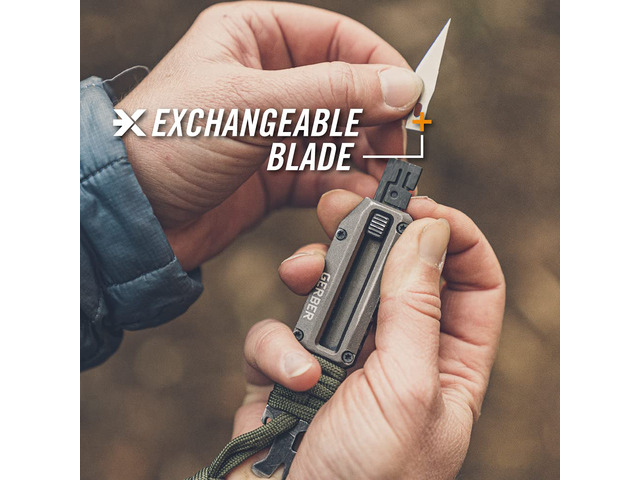 Prybrid X EDC Pocket Knife Multitool with Bottle Opener, Urban Blue Retractable box cutter blade, pry bar, everyday carry, compact multitool,...