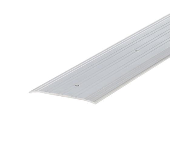 MD Building Aluminum Flat-Profile Threshold, Silver, 4in x 1/4in x 36in