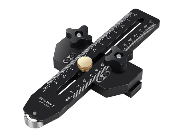 Thin Rip Jig Table Saw Jig Guide for Making Repetitive Narrow Thin Strip Cuts Woodworking Tools Fast Thin Ripping Guide for Table Saw Band Saw...