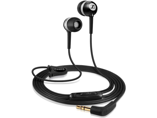 CX 400-II Precision Ear-Canal Phones with Bass-Driven Stereo Sound (Black)