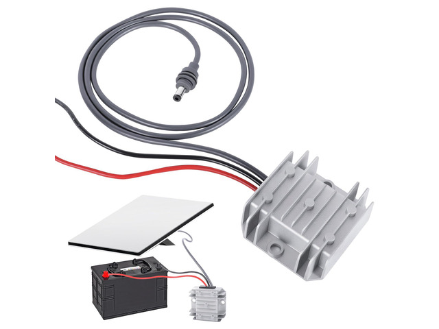 Starlink Mini 12V Boost Converter with DC Power Cord, 12V/24V to 30V 3.5A Converter Kit DC Male Plug for Starlink Mini, Truck RV (3.2ft)