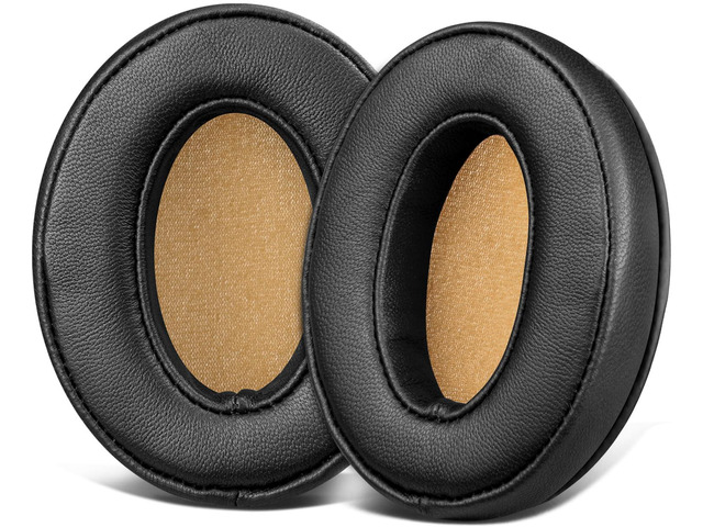 Lambskin Earpads for Sennheiser (Momentum 2/HD1) Wireless Over-Ear Headphones - Black