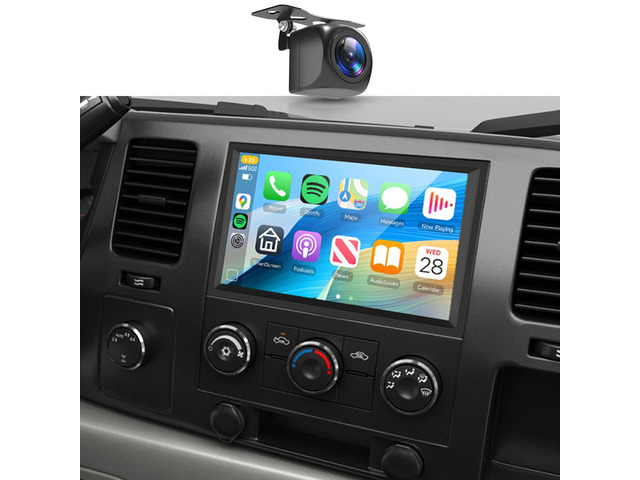Car Radio for Chevrolet Chevy Silverado Impala Tahoe GMC Sierra Yukon [2+64G],Android 15 Wireless CarPlay/Android Auto Touch Screen,7 Inches IPS...