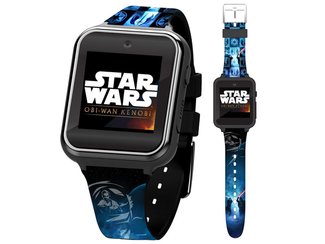 Star Wars Kids Smartwatch with OBI-Wan Kenobi Design, 10 Clock Faces, Selfie Camera, Voice and Video Recorder, Step Counter, Calculator, Alarm, Fun...