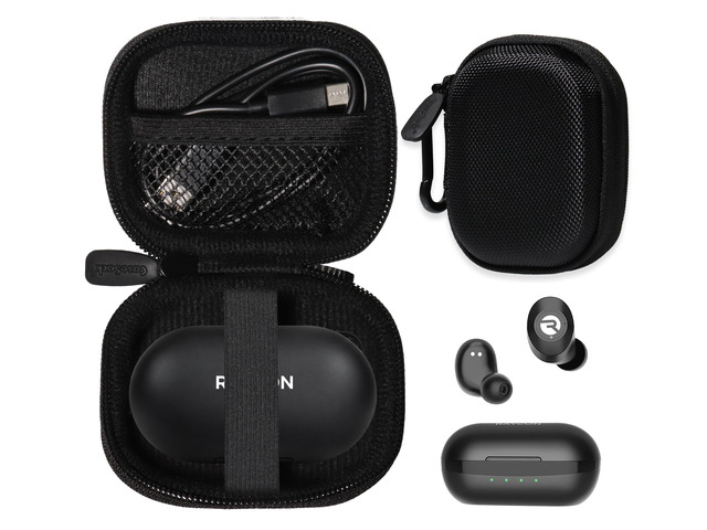 Case for Raycon Everyday Earbuds (2024 Edition) - in-Ear Buds, Raycon Fitness Earbuds (Black)
