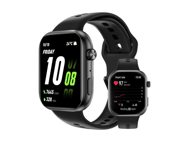 Choice Watch 2i, 1.85 inch AMOLED, Bluetooth Calling Smart Watch, 14 Days Battery Life, Compatible with Android and iOS, Heart Rate Monitor...