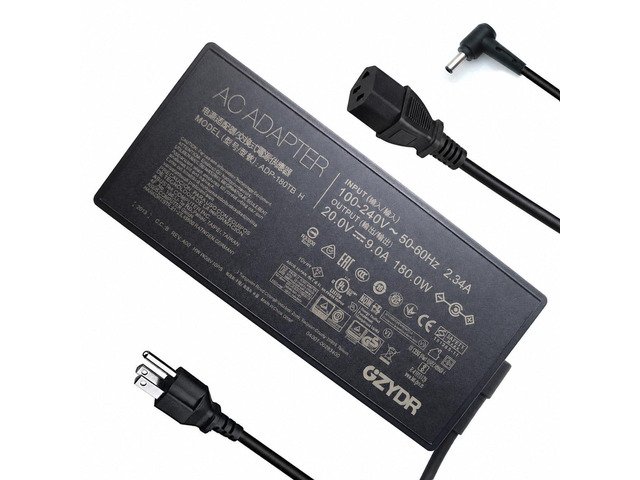 ADP-180TB H 180W AC Adapter for Asus ROG Zephyrus GA502DU GA502D GA502 GA502IU GA401 GA401I GA401II GA401IV 6.0x3.7mm 20V 9A Laptop Power Supply...