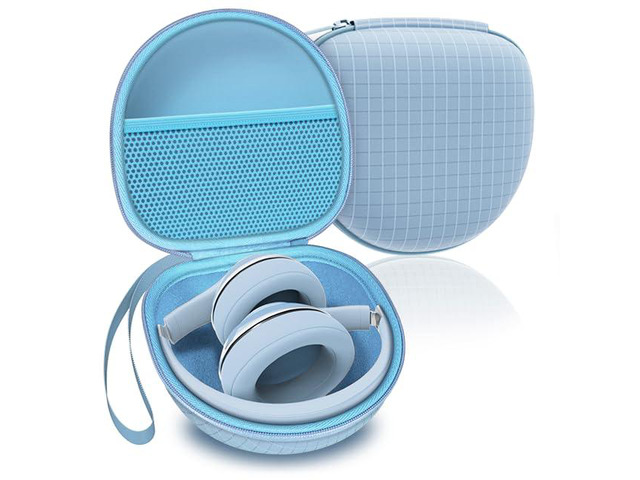 Headphone Case Compatible with Soundcore Anker Q20i/Q30, Beats Solo 4/Studio Pro, Tune 510BT/520BT, BERIBES/KVIDIO/JLab JBuds Lux ANC/TOZO...