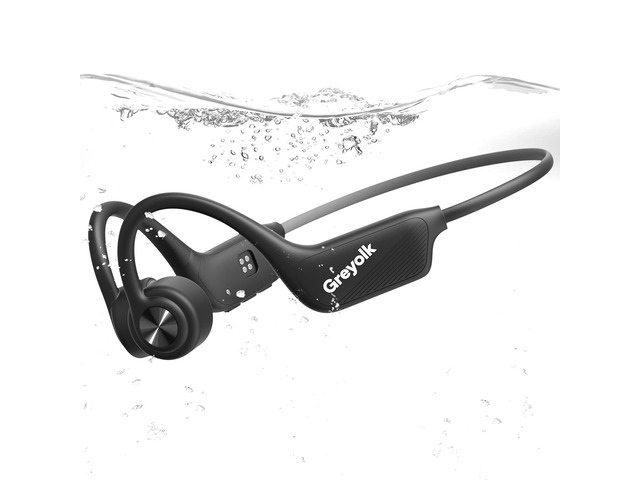 Swimming Headphones,Bone Conduction Headphones Bluetooth 5.4,IP68 Waterproof,32G Memory Sports Headphone,Underwater Headphone with MP3-Player for...