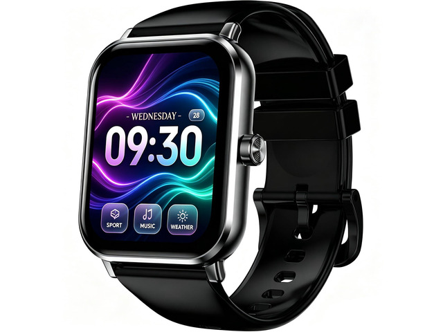 Smart Watch, 14-Day Battery Life,1.83' HD Touchsreen, 130 Sports Modes, Bluetooth Call & Make Call, Health, Fitness & Sleep Tracker, Timer, 5 ATM...