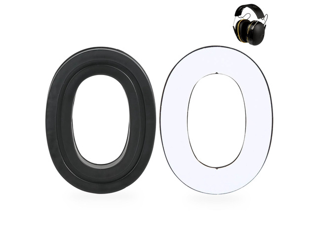 Gel Earpads Replacement for 3M WorkTunes Connect (90543, 90544, 90542, 90541), 3M Peltor Sport Tactical 300/500, PROHEAR 032/033/037/027, ZOHAN...