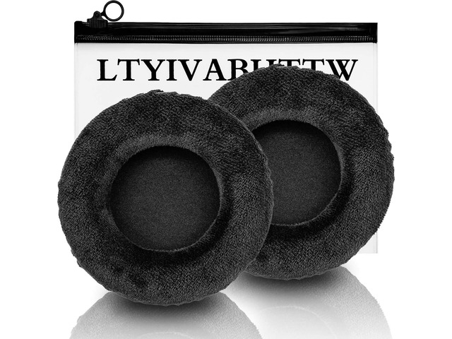 Replacement Ear Pads Compatible with DT770, DT880, DT990, DT 770 PRO, DT 880 PRO, DT 990 PRO Headphones (Black)