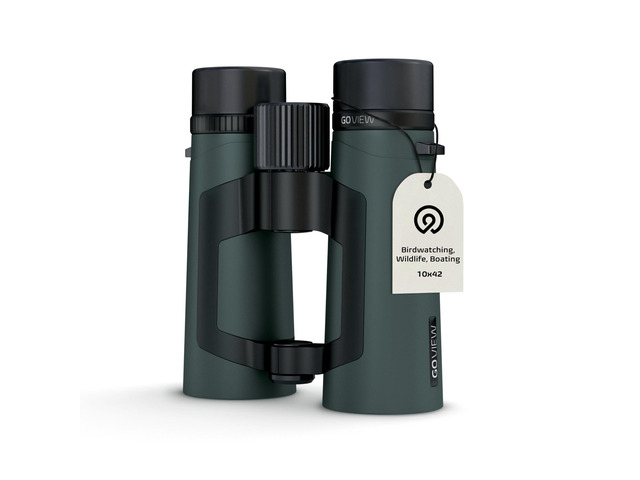 ZOOMR 10x42 Binoculars for Adults, BAK4 Prism - Oak Green Lightweight, Fully Multi-Coated Optics, Smartphone Adapter Compatible, Waterproof...