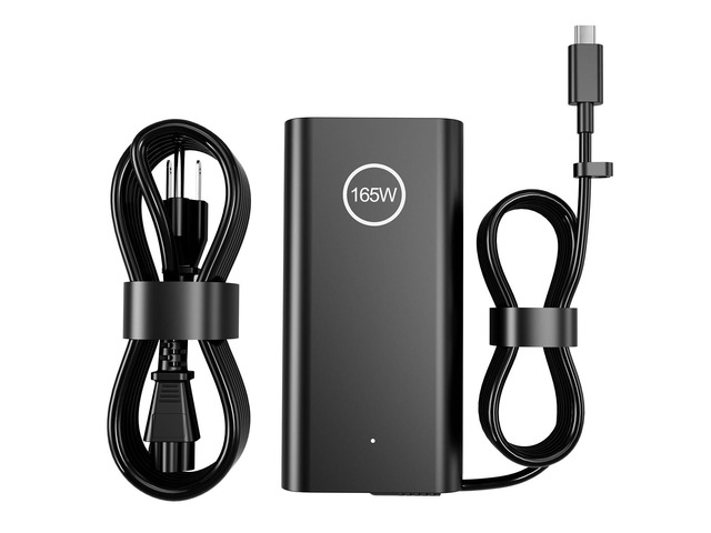 165W 28V 5.893A USB C AC Laptop Charger Compatible with Dell Precision 5680 5690 Pro Max 16 Plus 16 Premium Pro Max 18 Plus MB18250 HA165PM210...
