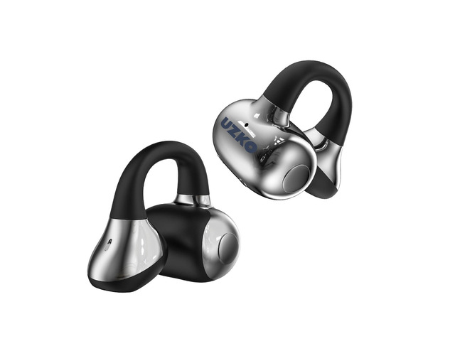 Open Ear Clip-on Earbuds,Bluetooth 6.0 Open Earbuds,Touch Control Operate 40H Playtime,IPX5 Waterproof,Comfort Fit for Small Ears, Sports and...