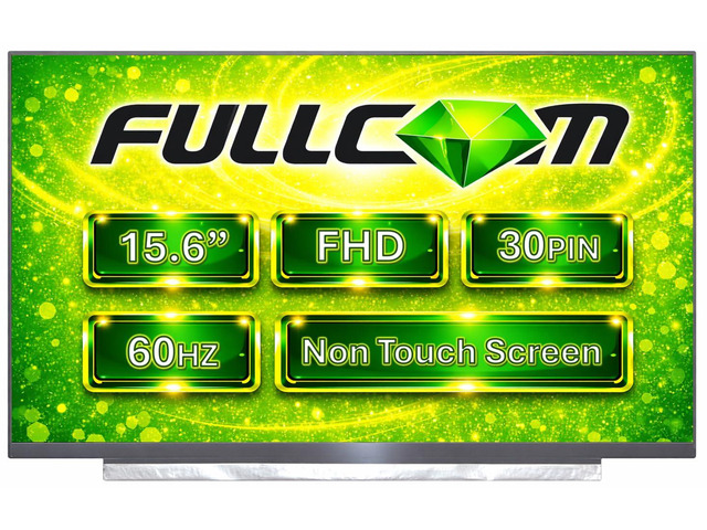 New 15.6' IPS FHD 1080P Matte Laptop LED LCD Replacement Screen/Panel Compatible with B156HAN02.1 B156HAN02.1 HW0A B156HAN02.1 HW1A (Non-Touch)