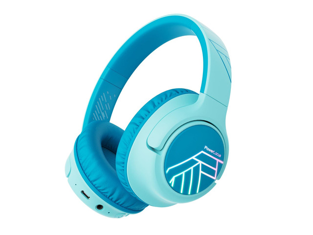 Kids Wireless Headphones, Bluetooth Kids Headphones LED Lights Over Ear with 74/85/94dB Volume Limited, 45H Playtime,Built-in Mic, Two Device Share...