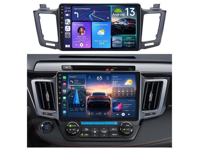 Car Radio for Toyota RAV4 2013-2018: 4GB+64GB 10.1' 1280x800 Touchscreen Upgrade with Wireless Carplay Android Auto 1080 Backup Camera Bluetooth...